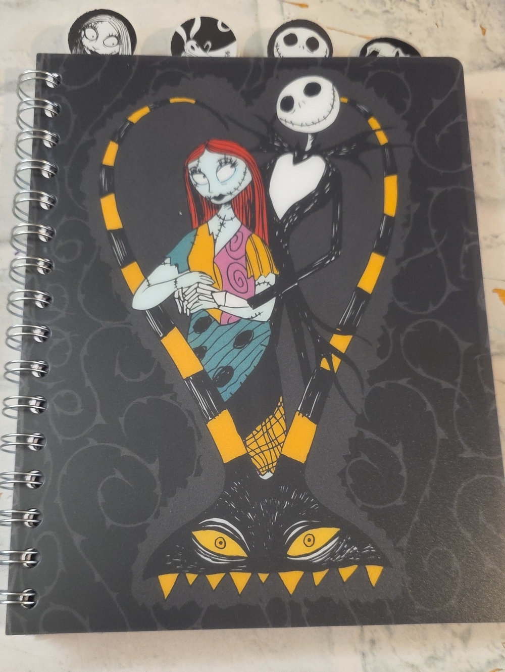 The Nightmare Before Christmas Notebook - Witj Character Dividers